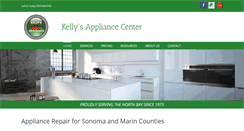 Desktop Screenshot of kellysappliancerepair.com